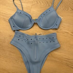Gigi C Blue Women's bikini set